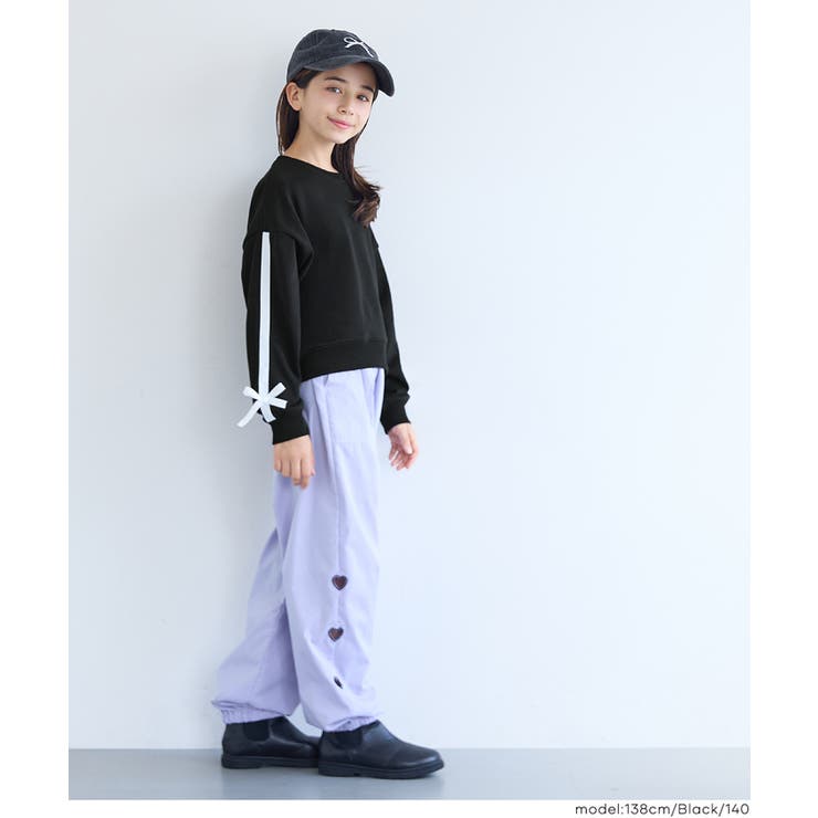 ラインリボンスウェットトップス(36-260533204-20) | coca | 詳細画像8 