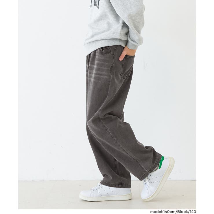 デニムワイドパンツ(36-260533302-10) | coca | 詳細画像3 