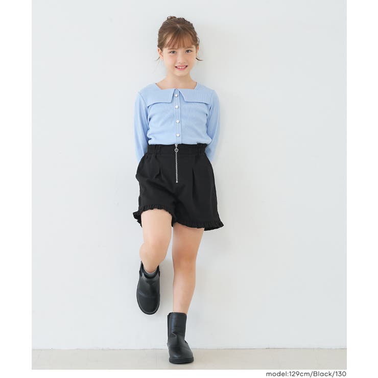 フリルショートパンツ(36-260534201-10) | coca | 詳細画像8 