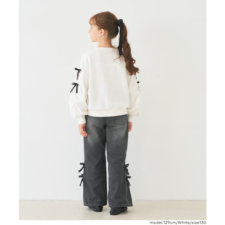 シャーリング肩あきスウェットトップス | coca | 詳細画像4 