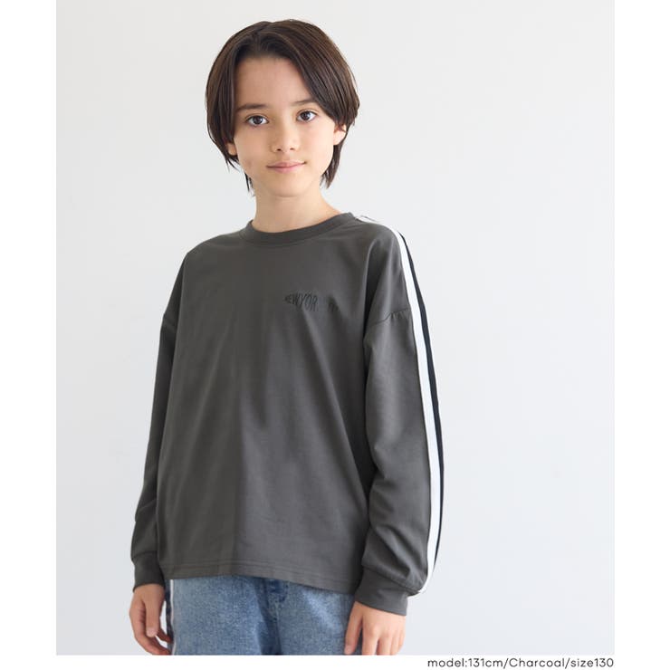 袖ラインTシャツ | coca | 詳細画像13 