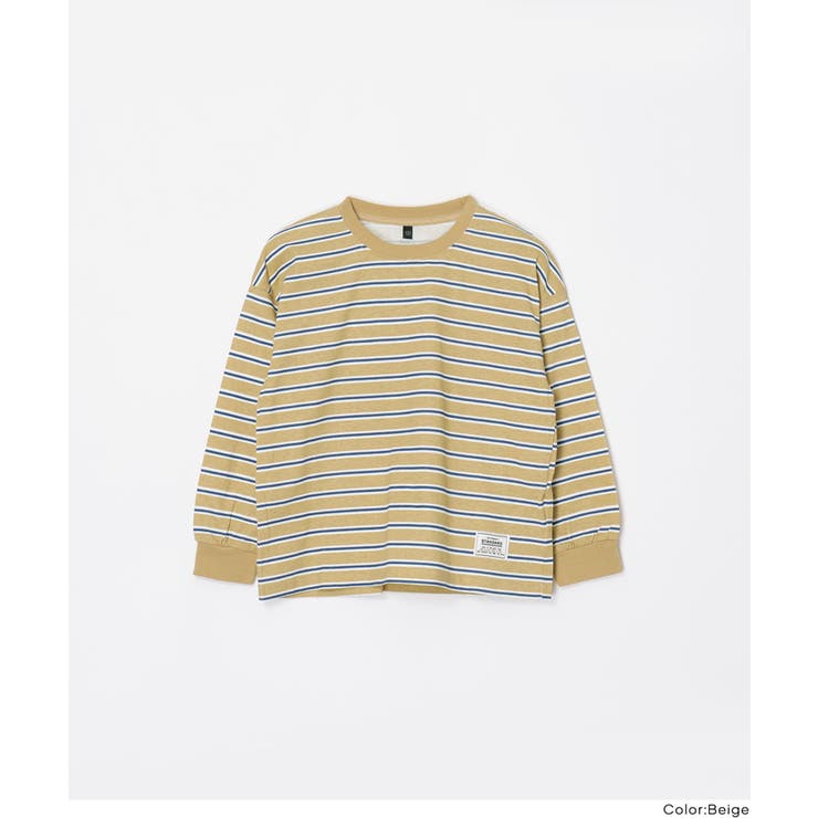 ボーダーロングTシャツ | coca | 詳細画像17 