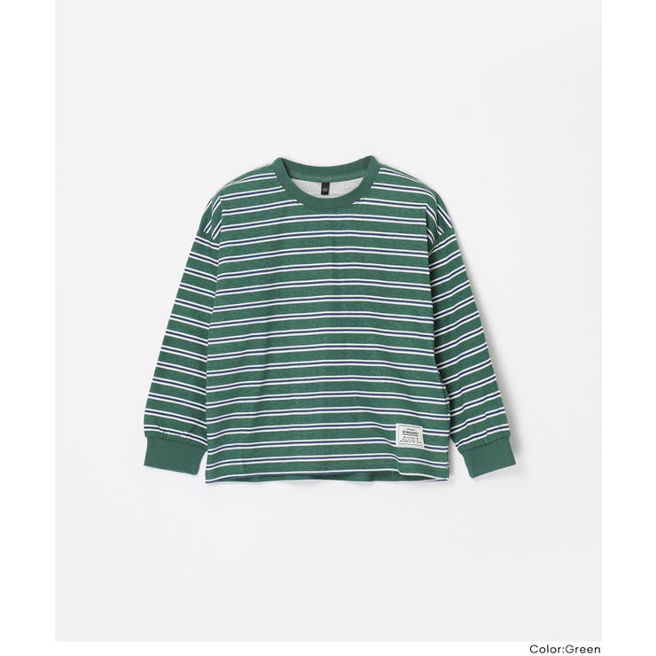 ボーダーロングTシャツ | coca | 詳細画像18 