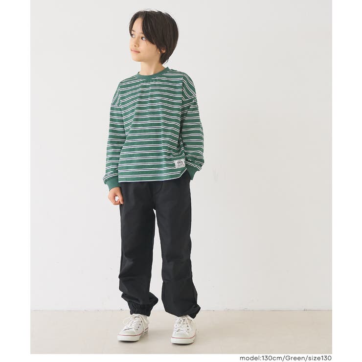 ボーダーロングTシャツ | coca | 詳細画像2 