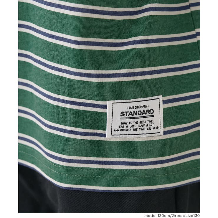 ボーダーロングTシャツ | coca | 詳細画像5 