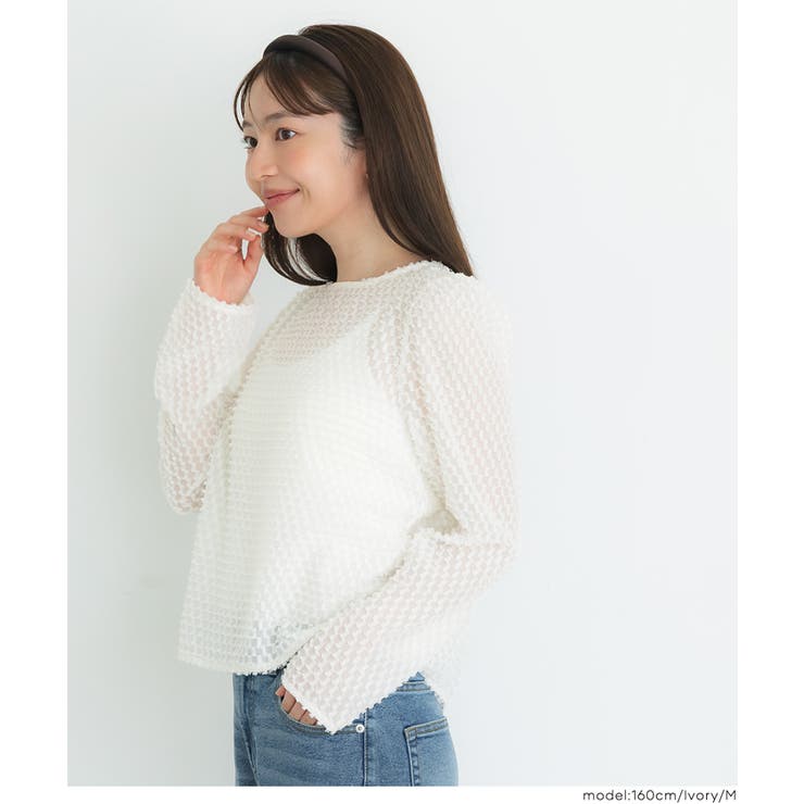 シアーフリンジトップス【西山茉希様着用】 | coca | 詳細画像8 