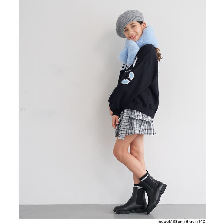 裏起毛ワッペンスウェットトップス(36-260611201-19) | coca | 詳細画像11 