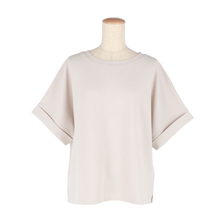 〈26ss新色登場〉エンボスコンパクトトップス | coca | 詳細画像2 