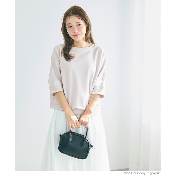 Lt.gray | 26ss新色登場！エンボスドルマントップス | coca