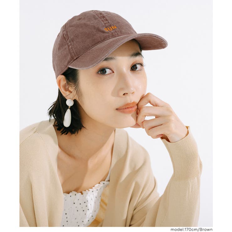 こなれ感をプラスする、ウォッシュドロゴキャップ | coca | 詳細画像9 