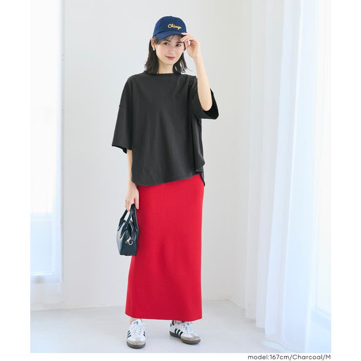 〈26ss新色登場〉着回し力抜群！5部袖ビッグTシャツ | coca | 詳細画像11 