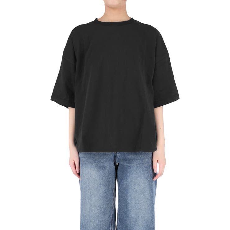 〈26ss新色登場〉着回し力抜群！5部袖ビッグTシャツ | coca | 詳細画像2 