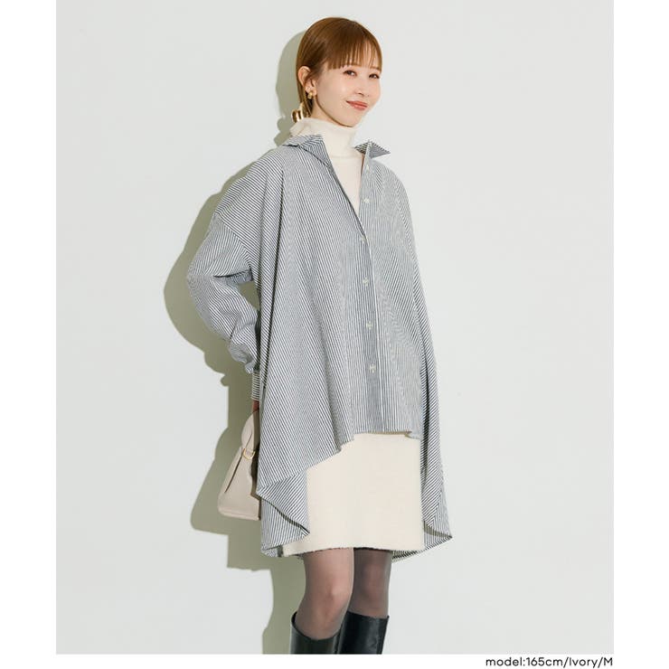 ＼26aw新色登場／軽量ニット タートルネックラウンドヘム【西山茉希様着用】 | coca | 詳細画像5 