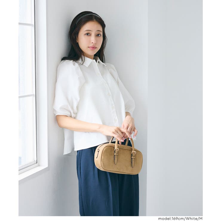 〈26ss新色登場〉パフスリーブフレアシャツ | coca | 詳細画像7 