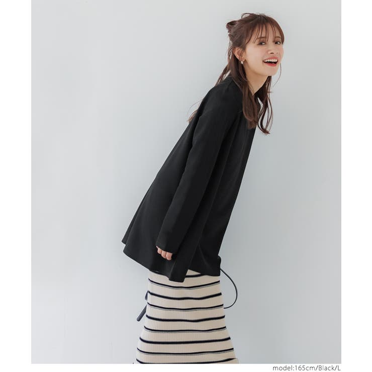 エンボスAライントップス[品番：PA000011306]｜coca（コカ）の