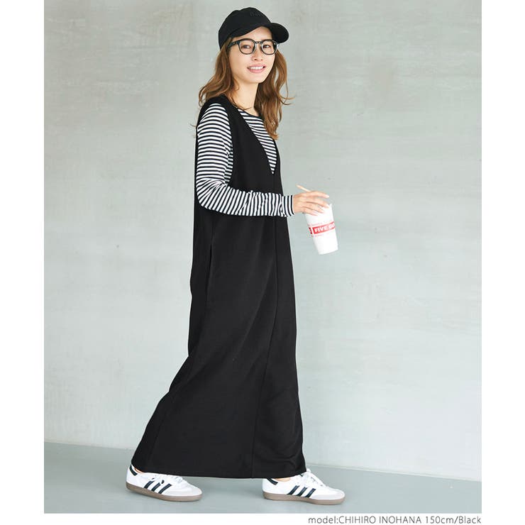 エンボスVネックワンピース | coca | 詳細画像13 