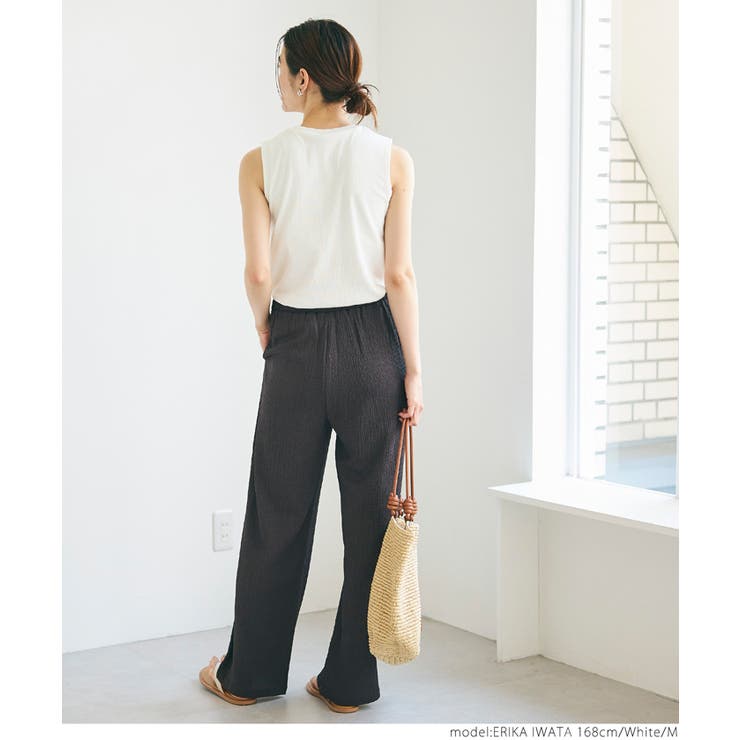 OUT BRA カップ付きノースリーブトップス | coca | 詳細画像10 