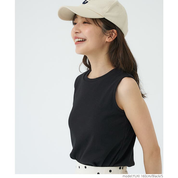 【PLEIN SUD】 チェーン付き ノースリーブ トップス OUT BRA カップ付きノースリーブトップス[品番：PA000014377