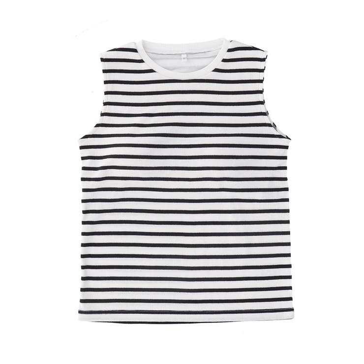 OUT BRA カップ付きノースリーブトップス | coca | 詳細画像3 