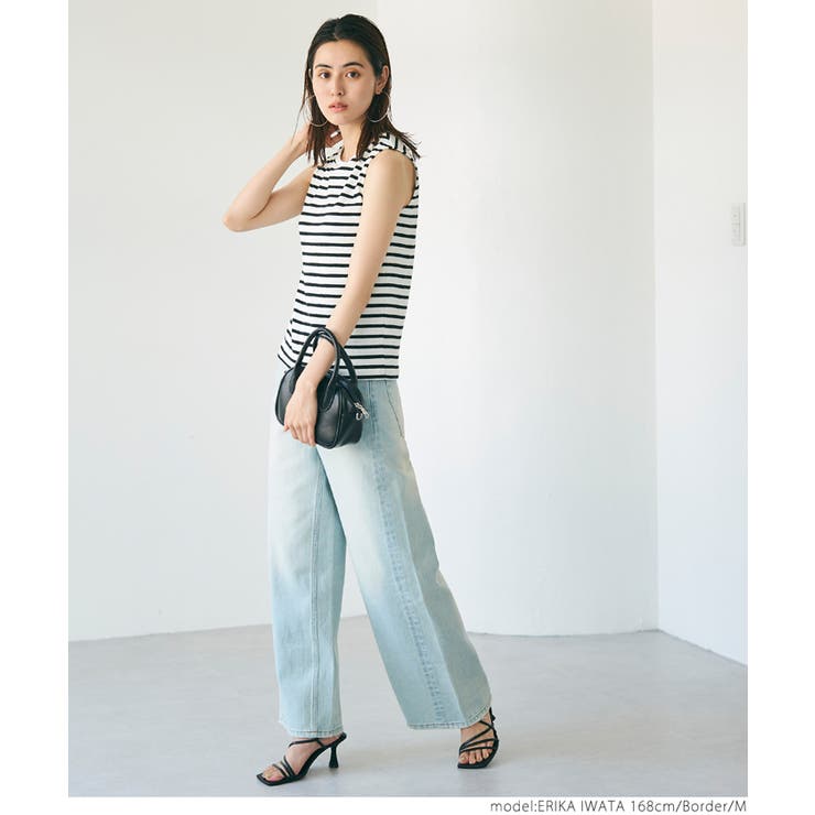 OUT BRA カップ付きノースリーブトップス | coca | 詳細画像6 