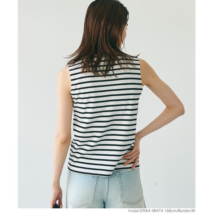 OUT BRA カップ付きノースリーブトップス | coca | 詳細画像7 