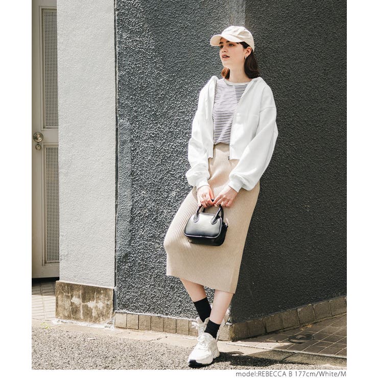 ダンボールクロップド丈パーカー | coca | 詳細画像5 