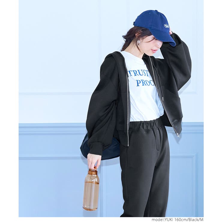 ダンボールクロップド丈パーカー | coca | 詳細画像10 