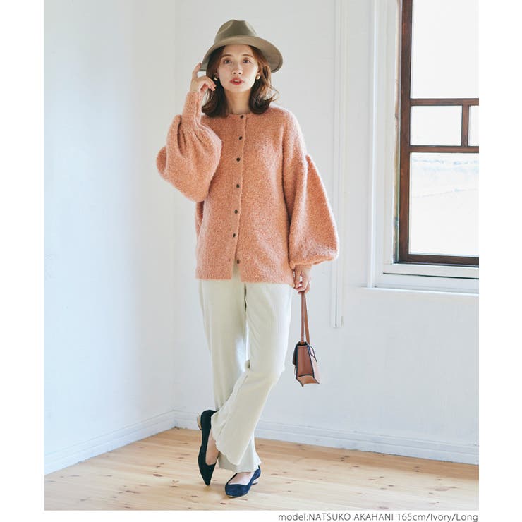 ピーチスウェードプリーツフレアパンツ | coca | 詳細画像10 