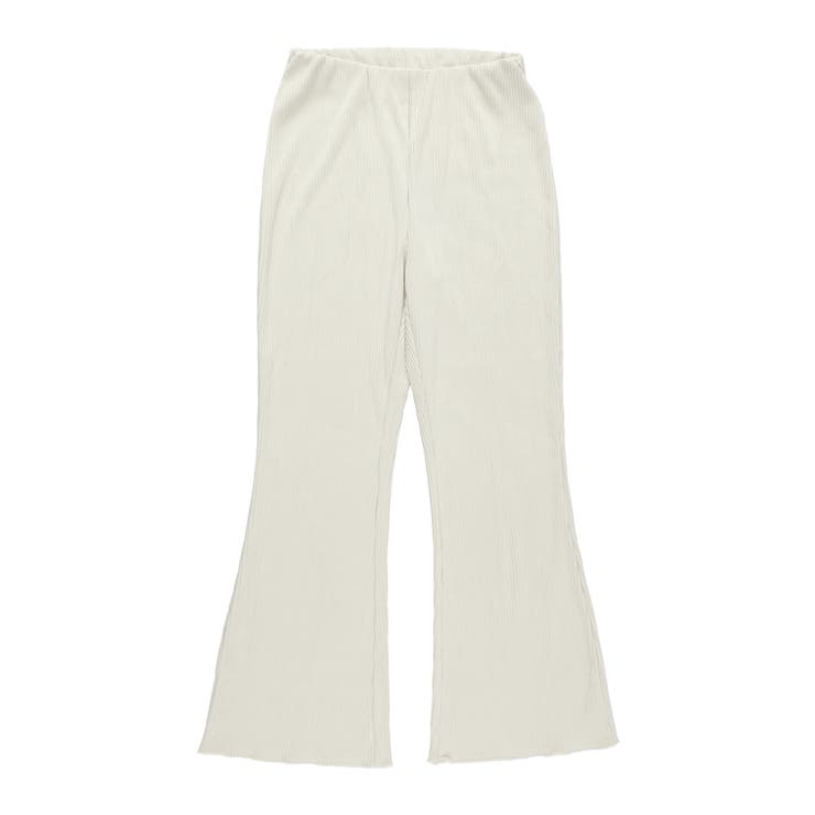 ピーチスウェードプリーツフレアパンツ | coca | 詳細画像2 