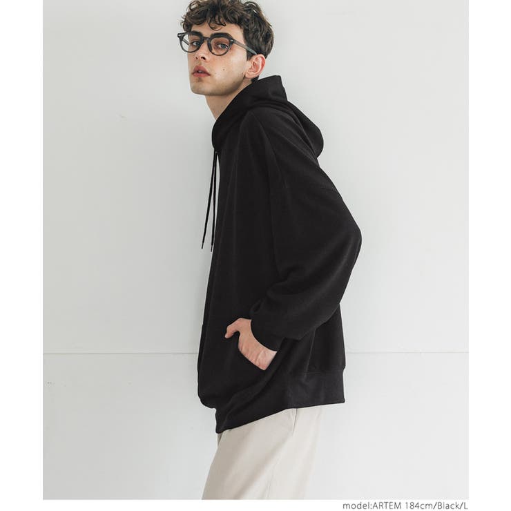 パーカー メンズ エンボス加工 | coca | 詳細画像5 