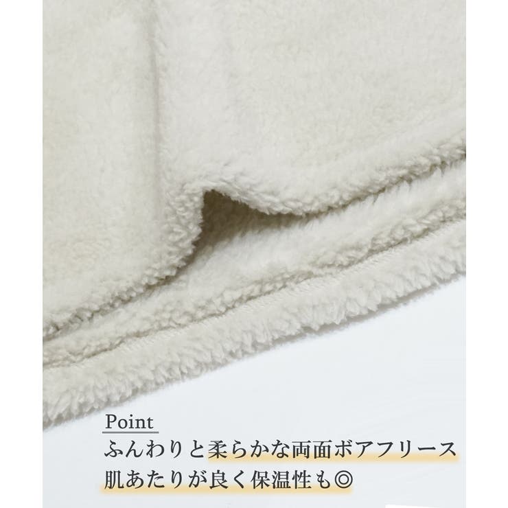 ボアハーフジップブルゾン[品番：PA000015001]｜coca（コカ）のレディースファッション通販｜SHOPLIST（ショップリスト）