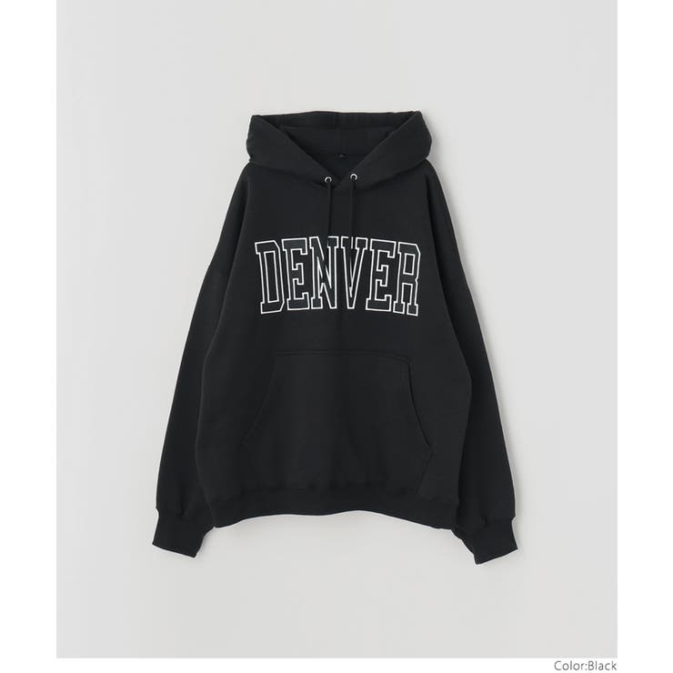 メンズ裏起毛オーバーシルエットワッペンプリントパーカー | coca | 詳細画像13 