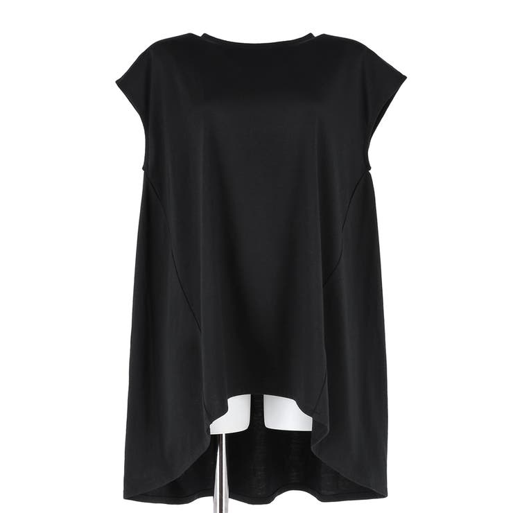 おすすめギフト/WOMEN】バックギャザープリーツTシャツ 半袖 ＋