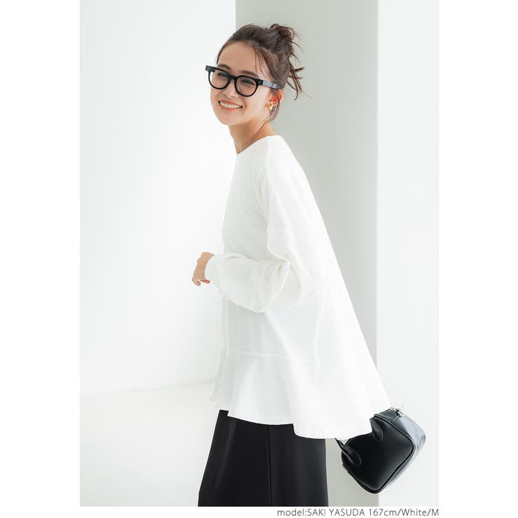 tシャツ 裾フリルチュニックロングT レディース 楽天市場】Tシャツ ロング トップス チュニック レディース