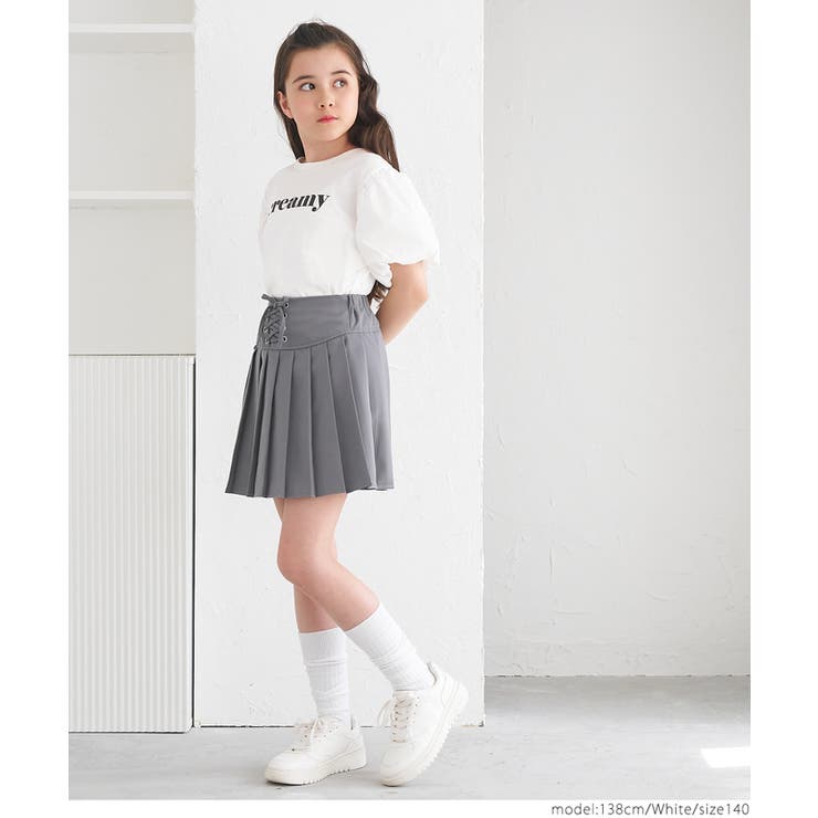 パフスリーブロゴトップス キッズ | coca | 詳細画像11 