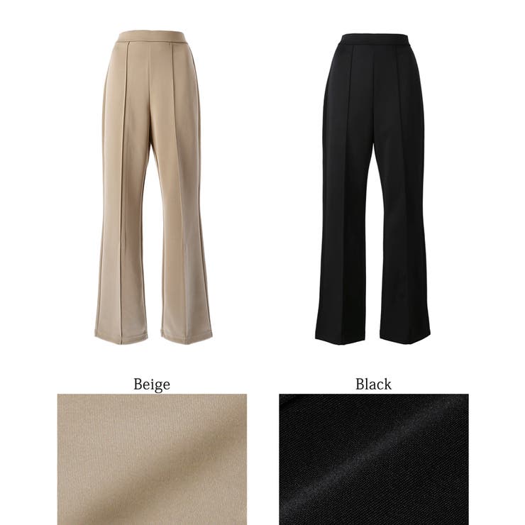 BACKスリットZIPストレッチパンツ[品番：PA000016012]｜coca（コカ