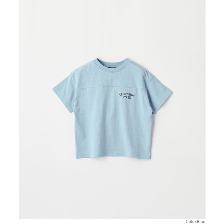 キッズ ボーイズ ヨーク切替バックプリントTシャツ | coca | 詳細画像2 