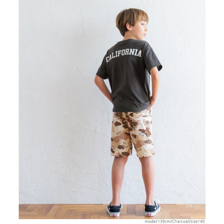 キッズ ボーイズ ヨーク切替バックプリントTシャツ | coca | 詳細画像10 