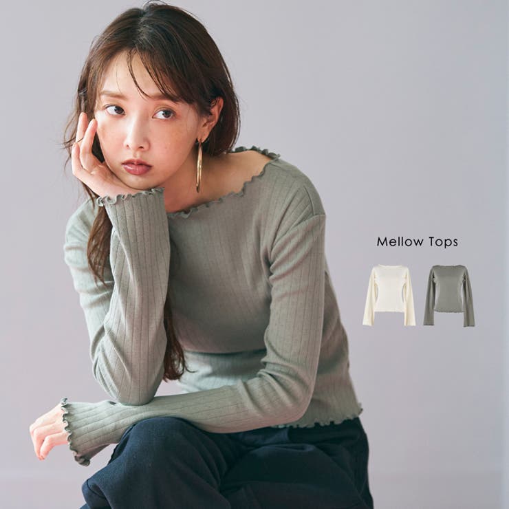 針抜き長袖トップス[品番：PA000016226]｜coca（コカ）の
