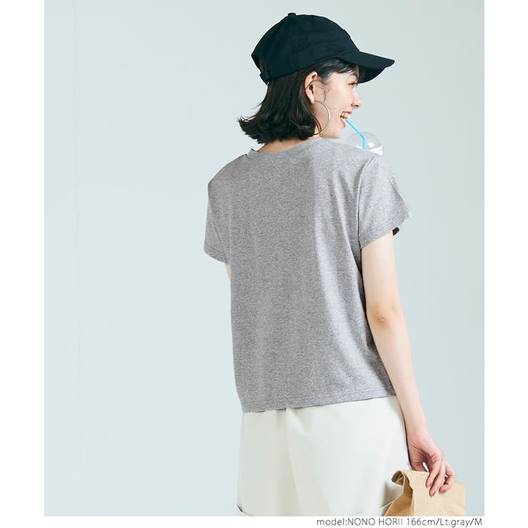 レギュラーウェイトシンプルロゴTシャツ | coca | 詳細画像14 