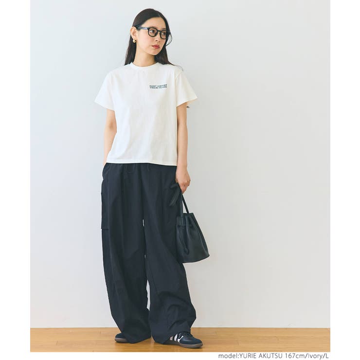 レギュラーウェイトシンプルロゴTシャツ | coca | 詳細画像7 