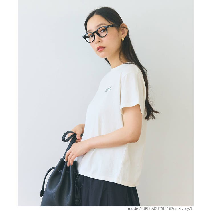 レギュラーウェイトシンプルロゴTシャツ | coca | 詳細画像10 