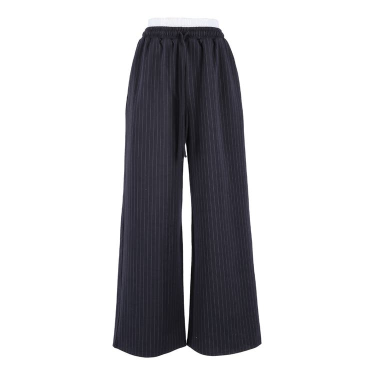 Dolce & Gabbana ストライプパンツ46 新品 レイヤードストライプパンツ[品番：PA000016324]｜coca（コカ