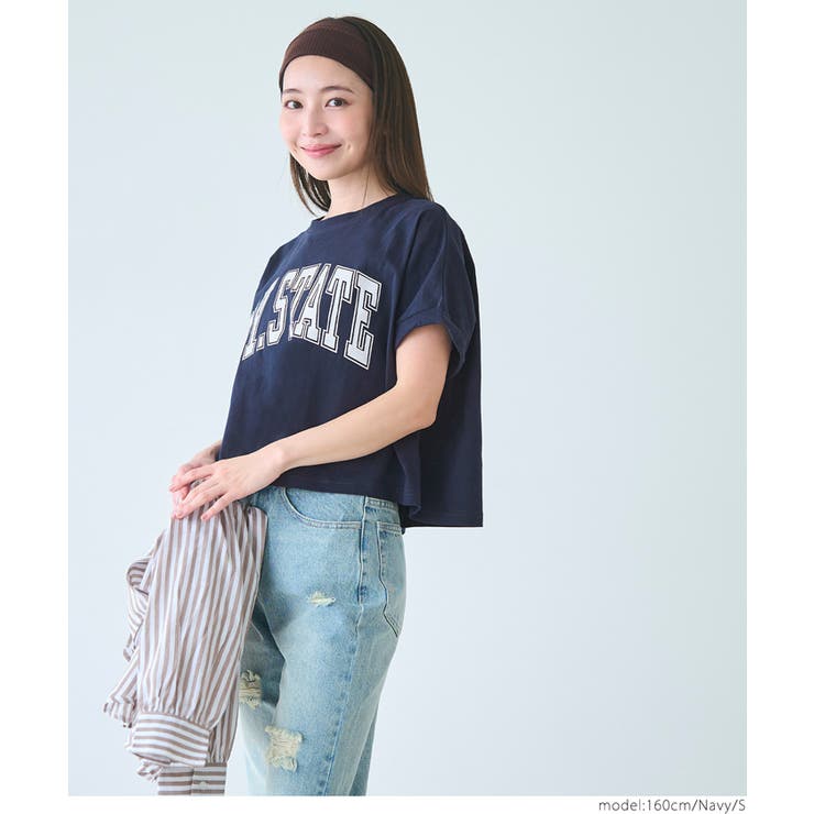 ＼26ss新色登場／レギュラーウェイトロールアップロゴTシャツ | coca | 詳細画像15 