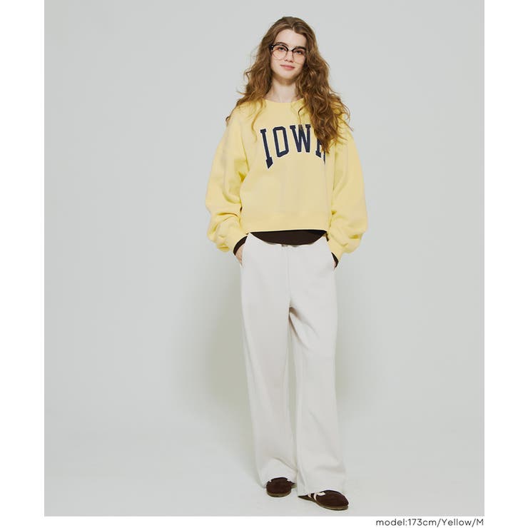 25AW 新色＆XLサイズ登場！ヘビーウェイト裏起毛ビンテージ加工ロゴスウェット | coca | 詳細画像18 