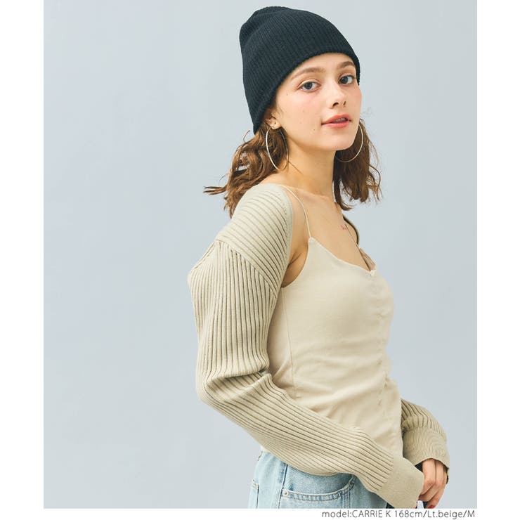 OUTBRA シャーリングキャミトップス[品番：PA000016231]｜coca