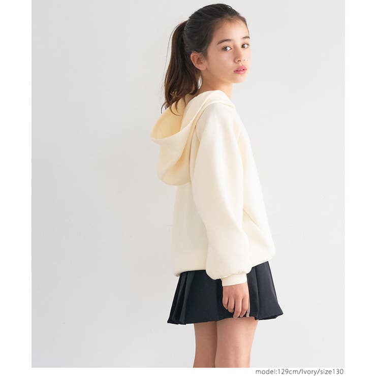 ソフトスウェットコークーンシルエットフーディ キッズ | coca | 詳細画像12 