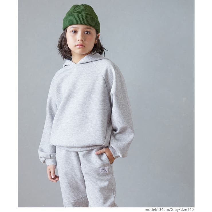 ソフトスウェットコークーンシルエットフーディ キッズ | coca | 詳細画像9 