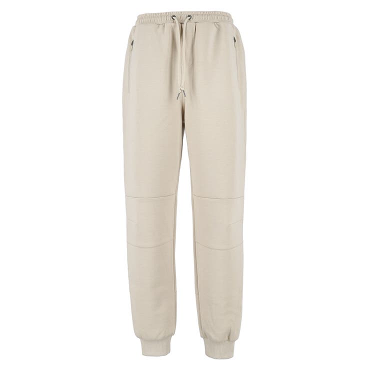 ［Lt.beige］ | ソフトスウェットニットテックジョガーパンツ メンズ | coca