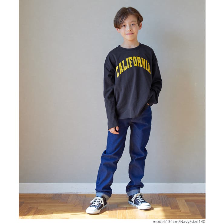 カレッジロゴビッグ長袖Tシャツ ボーイズ キッズ | coca | 詳細画像11 